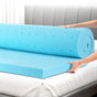 Giselle Bedding Memory Foam Mattress Topper Ventilated Cool Gel 8cm Single MATTRESS-TOP-VH-GEL-8-S