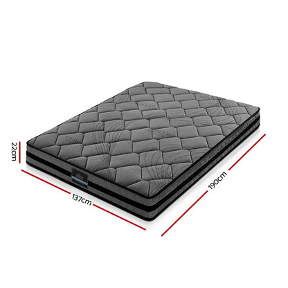 Giselle Bedding 22cm Mattress Medium Firm Double MATTRESS-TT22-D