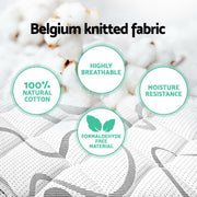 Giselle Bedding 30cm Mattress Medium Firm Double MATTRESS-TT30-DOUBLE