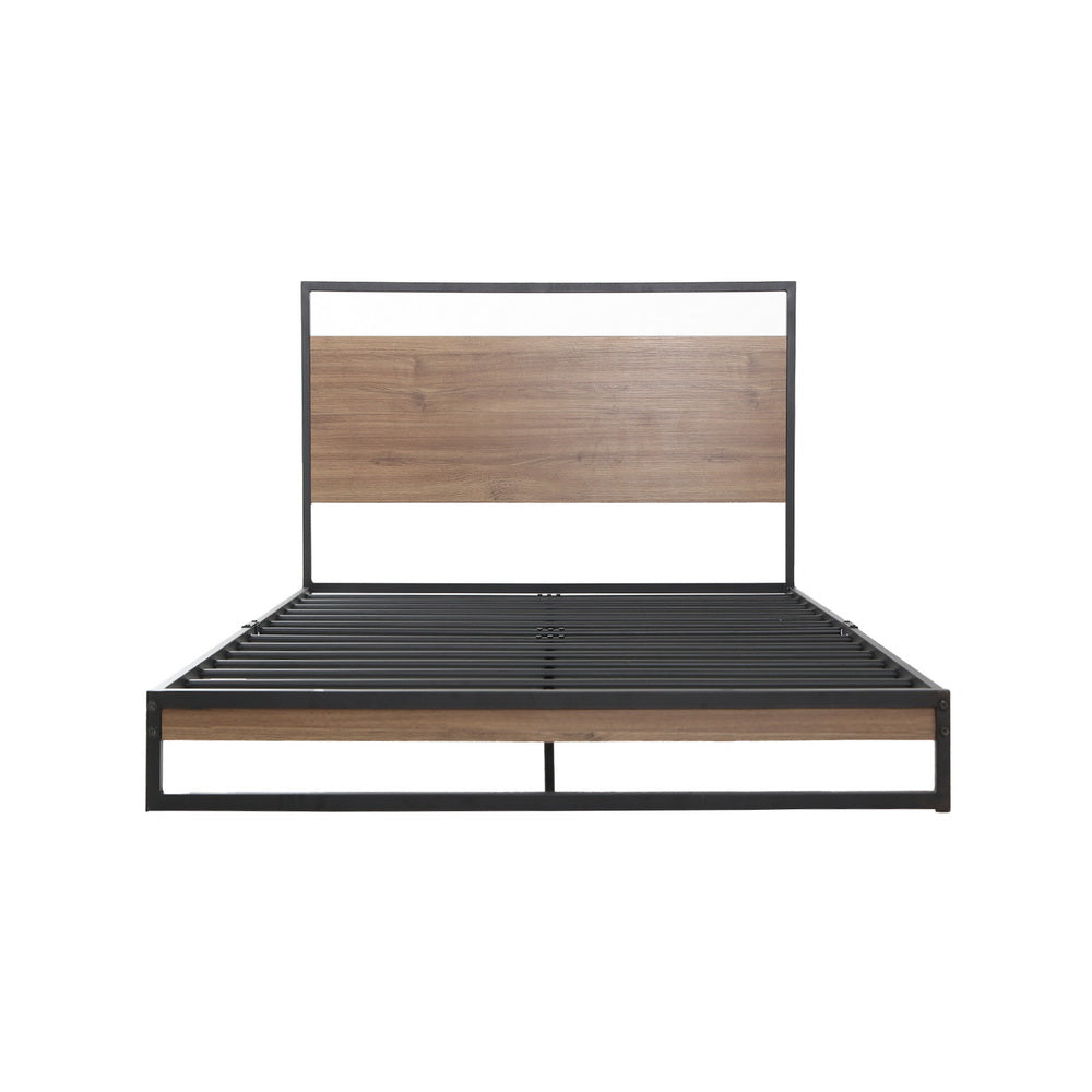 Artiss Bed Frame Metal Bed Frame DANE - King Single MBED-C-DANE-KS-BK
