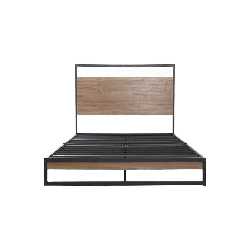 Artiss Bed Frame Single Size Metal Bed Frame DANE MBED-C-DANE-S-BK