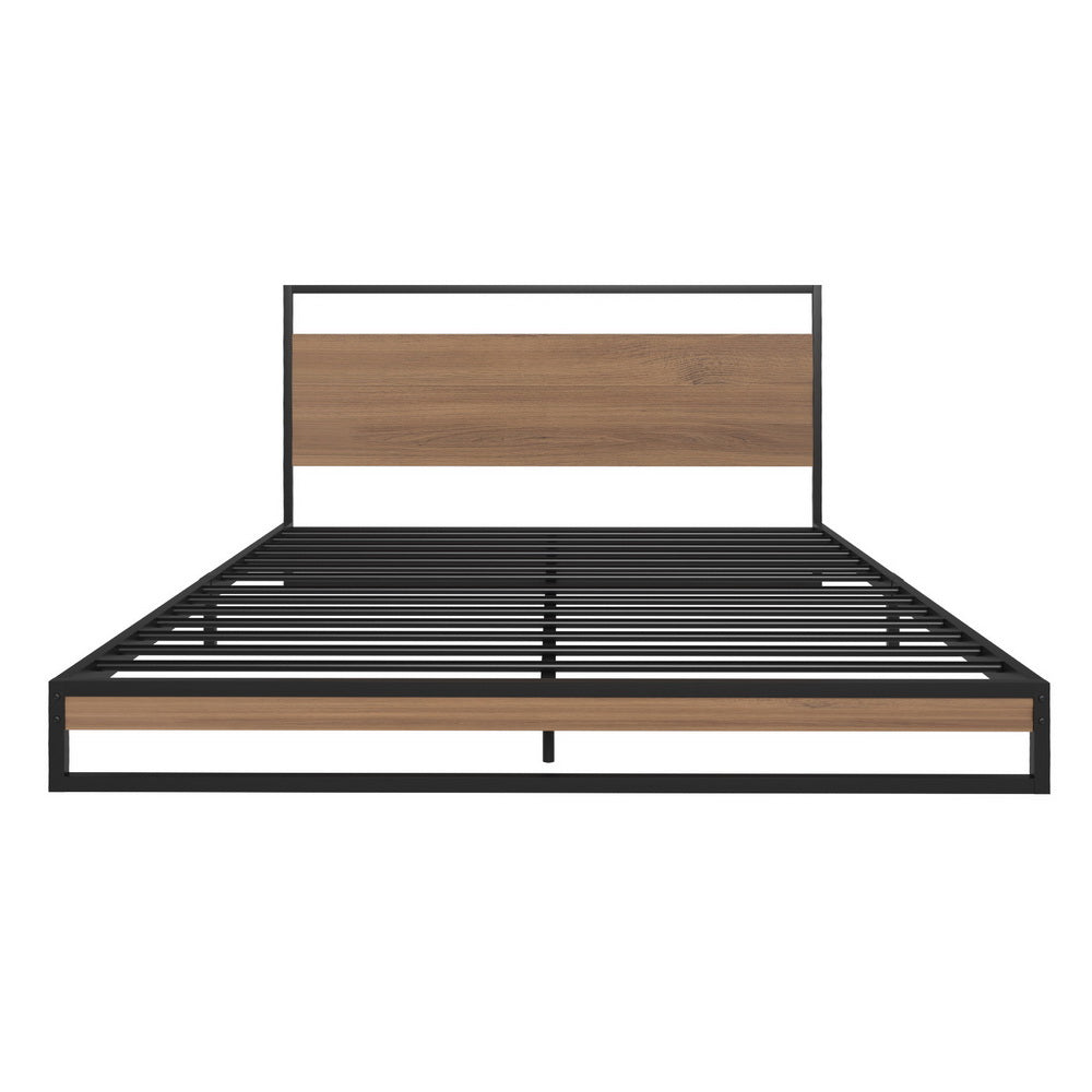 Artiss DANE Double Bed Frame with Pocket Spring Mattress