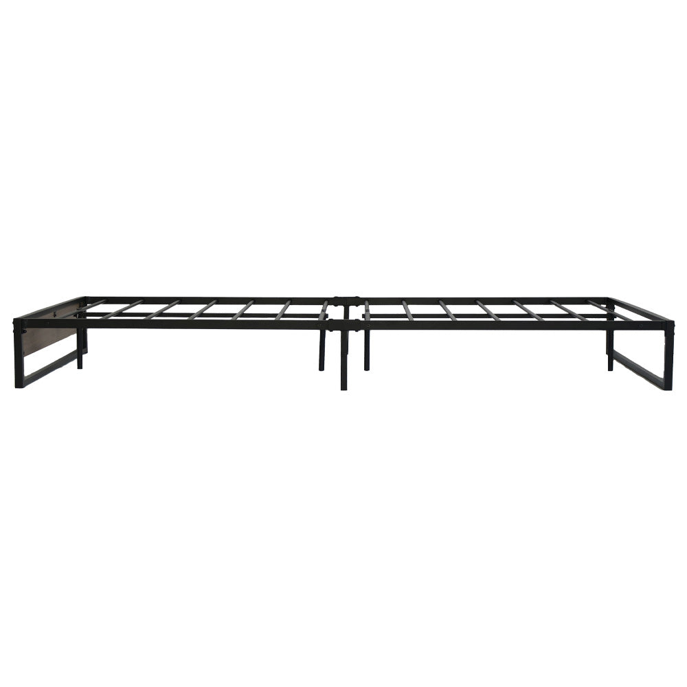 Artiss Bed Frame Metal Bed Frame Bed Base OSLO - Double MBED-C-OSLO-D-BK
