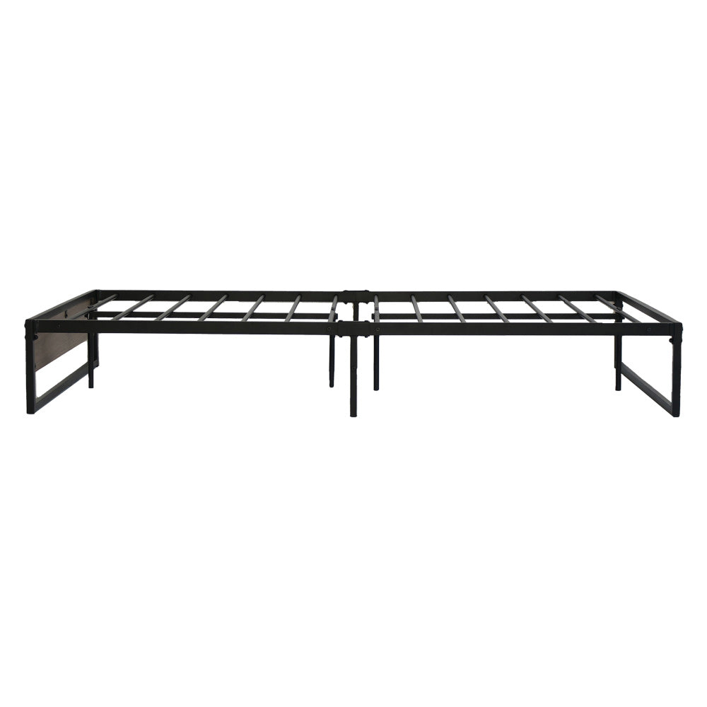 Artiss Bed Frame Metal Bed Frame Bed Base OSLO - King Single MBED-C-OSLO-KS-BK