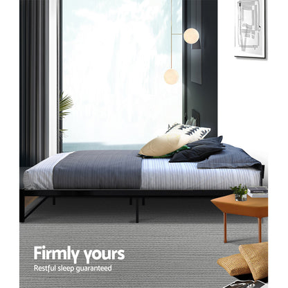 Artiss Bed Frame Metal Bed Frame Bed Base OSLO - King Single