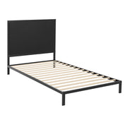 Artiss Bed Frame King Single Size Metal Frame PADA MBED-C-PADA-KS-BK-AB