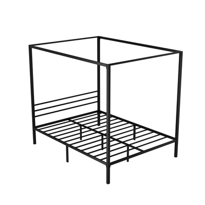 Artiss Bed Frame Queen Size Metal Bed Frame POCHY MBED-C-POCHY-Q-BK-AB