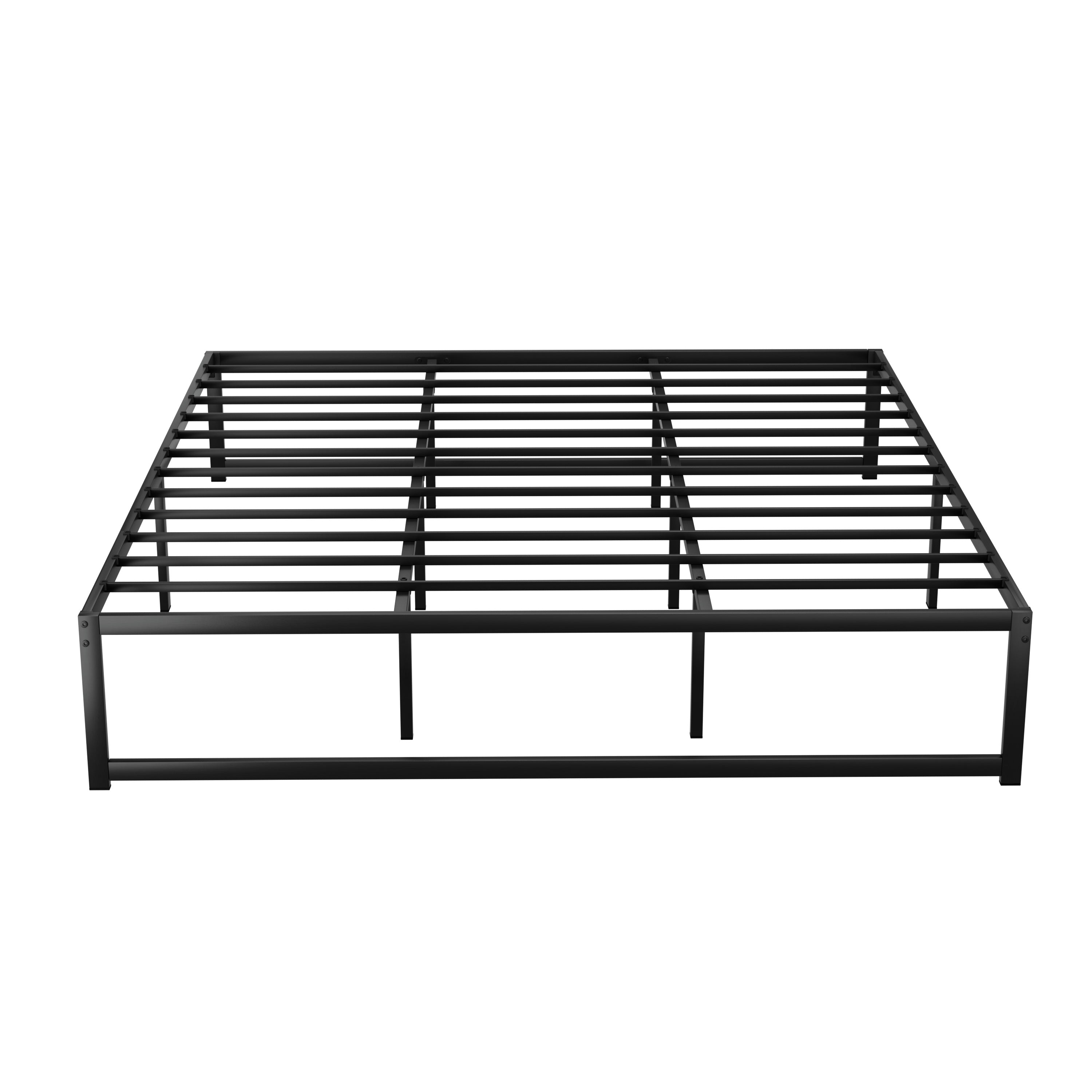 Artiss TINO Black King Metal Bed Frame MBED-C-TINO-K-BK