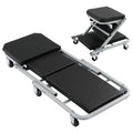 Giantz Garage Creeper 2-in-1 Mechanic Stool Rolling Automotive Z Creeper Seat