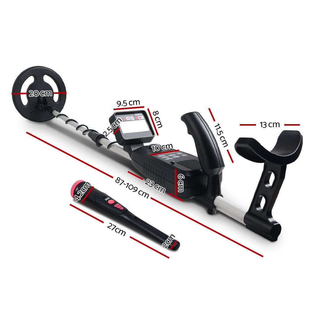 Metal Detector 180MM Deep Sensitive Waterproof Pinpointer Treasure Hunter MDETECTOR-C-2007-GC1010