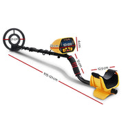 Metal Detector 180MM Deep Sensitive Waterproof Treasure Hunter Gold Digger Yellow MDETECTOR-C-GC1028