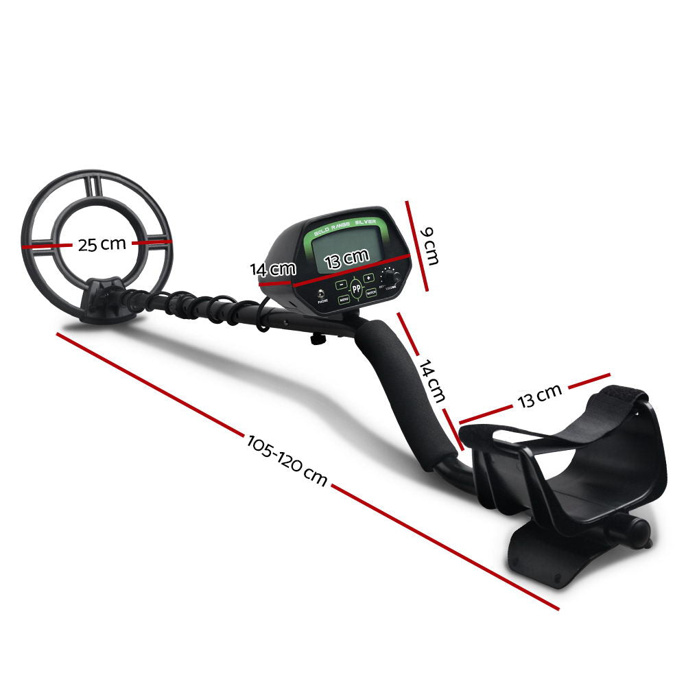 Metal Detector 220MM Deep Sensitive Waterproof Treasure Hunter Gold Digger MDETECTOR-C-GC1037