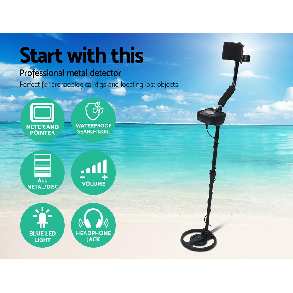Metal Detector 160MM Deep Sensitive Waterproof Treasure Hunter Gold Digger MDETECTOR-C-GC1065
