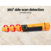 Metal Detector 40MM Sensitive Handheld Pinpointer Waterproof Automatic Hunter Orange MDETECTOR-C-GC2006
