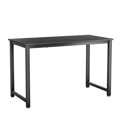 Artiss Computer Desk Home Office Study Table Black 120CM MET-DESK-120-BK
