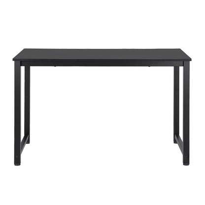 Artiss Computer Desk Home Office Study Table Black 120CM MET-DESK-120-BK