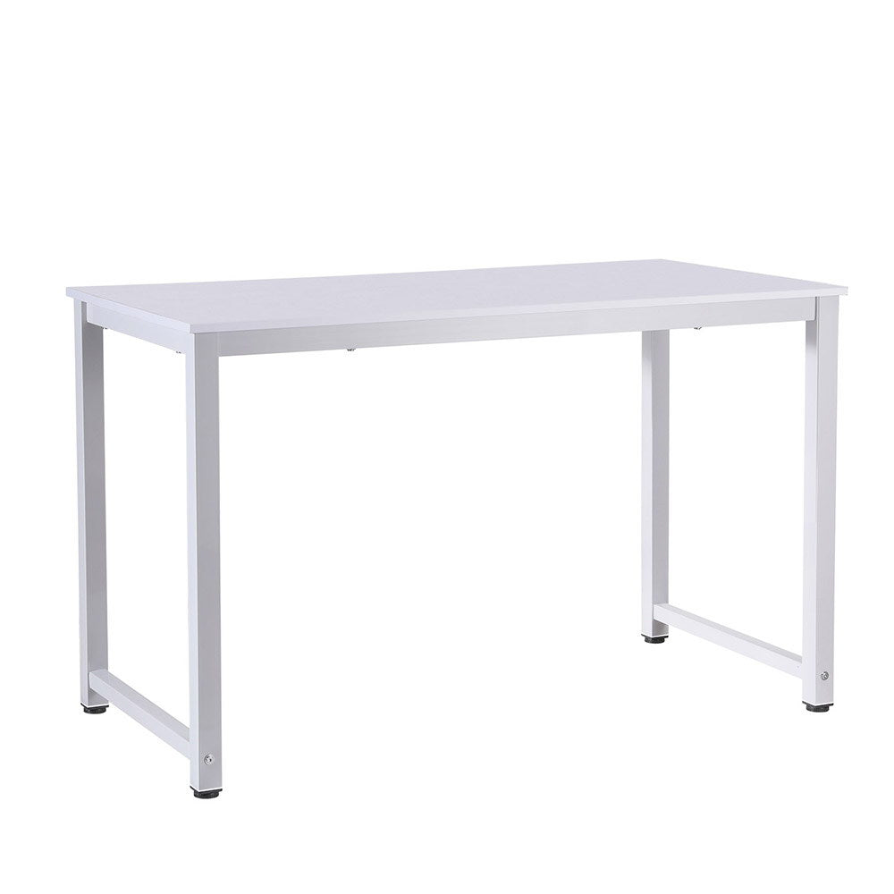 Artiss Computer Desk Home Office Study Table White 120CM MET-DESK-120-WH