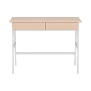 Artiss Computer Desk Drawer Cabinet Oak 100CM MET-DESK-308-OA