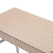 Artiss Computer Desk Drawer Cabinet Oak 100CM MET-DESK-308-OA