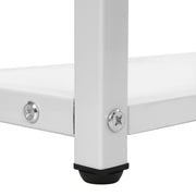 Artiss Computer Desk Drawer Shelves Study Table 120CM White MET-DESK-CD120-WH