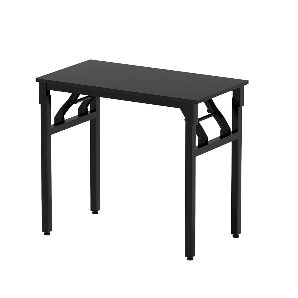 Artiss Computer Desk Foldable Balck 80CM MET-DESK-FD-80-BK