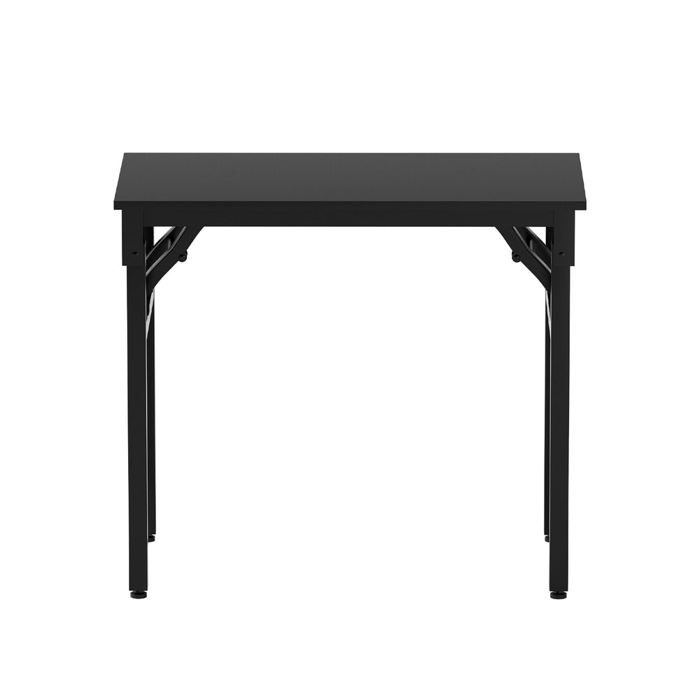 Artiss Computer Desk Foldable Balck 80CM MET-DESK-FD-80-BK