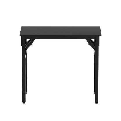 Artiss Computer Desk Foldable Balck 80CM MET-DESK-FD-80-BK