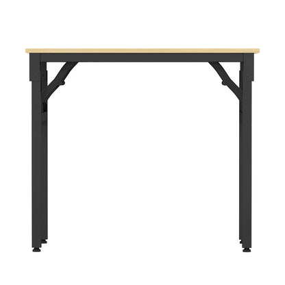 Artiss Computer Desk Laptop Table Bookshelf Desk Storage Rack Office Study Oak MET-DESK-FD-80-OAK