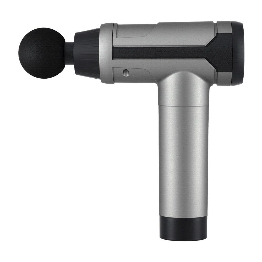 Everfit Massage Gun 30 Speed 6 Heads Vibration Muscle Massager Chargeable Black MG-B-2000-6H-BK