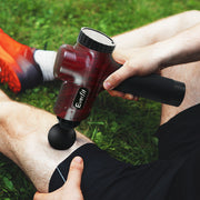 Everfit Massage Gun 30 Speed 6 Heads Vibration Muscle Massager Chargeable Red MG-M2-RD
