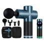 Everfit 30 Speed Massage Gun 4 Heads Vibration Muscle Massager Chargeable Blue MG-M2000-BL