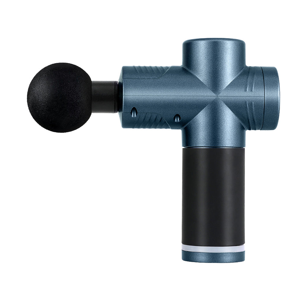 Everfit 30 Speed Massage Gun 4 Heads Vibration Muscle Massager Chargeable Blue MG-M2000-BL