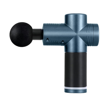 Everfit 30 Speed Massage Gun 4 Heads Vibration Muscle Massager Chargeable Blue MG-M2000-BL
