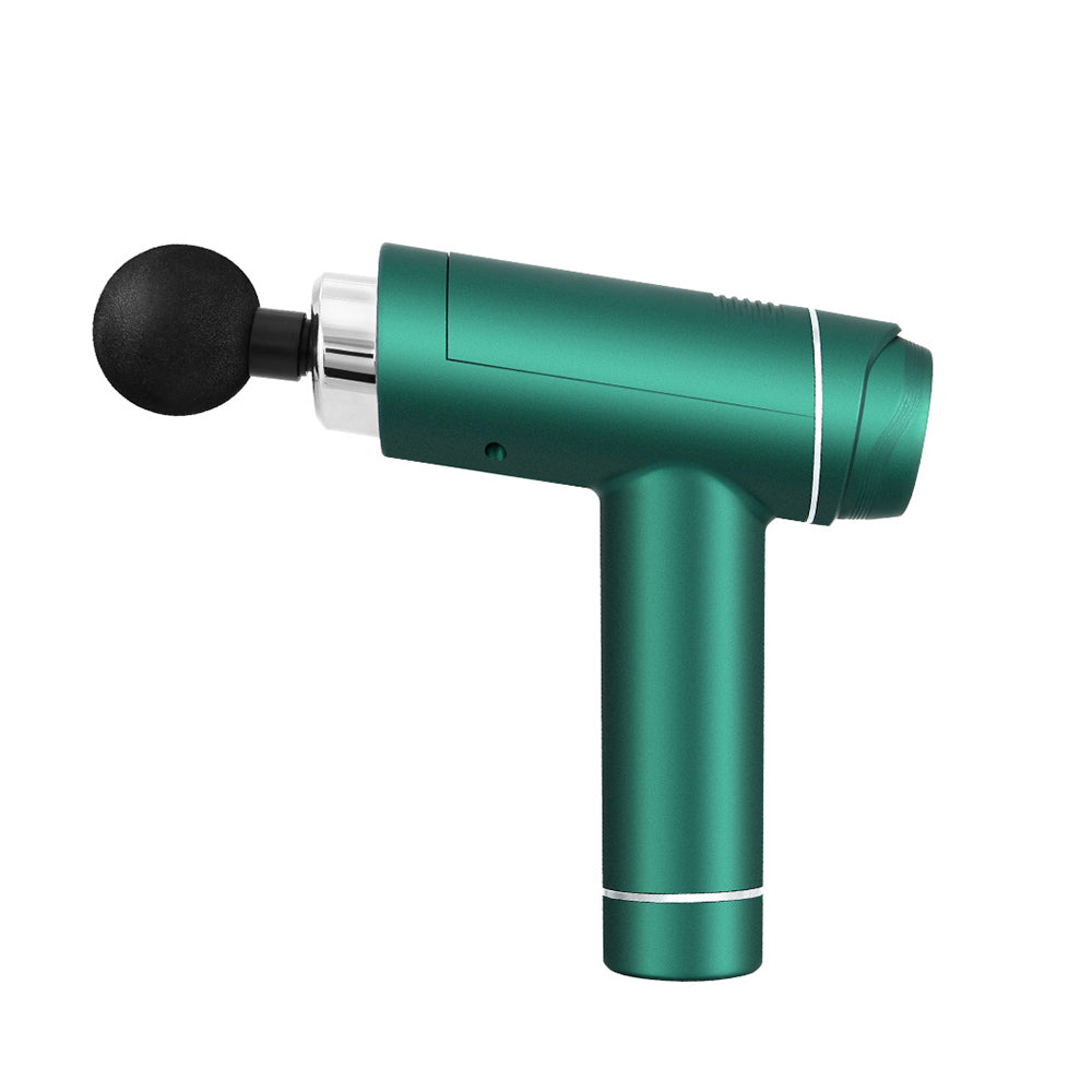 Everfit Massage Gun 30 Speed 6 Heads Vibration Muscle Massager Chargeable Green MG-M2000-GN