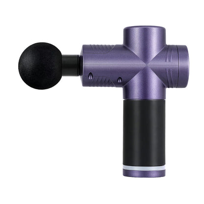 Everfit 30 Speed Massage Gun 4 Heads Vibration Muscle Massager Chargeable Purple MG-M2000-PP