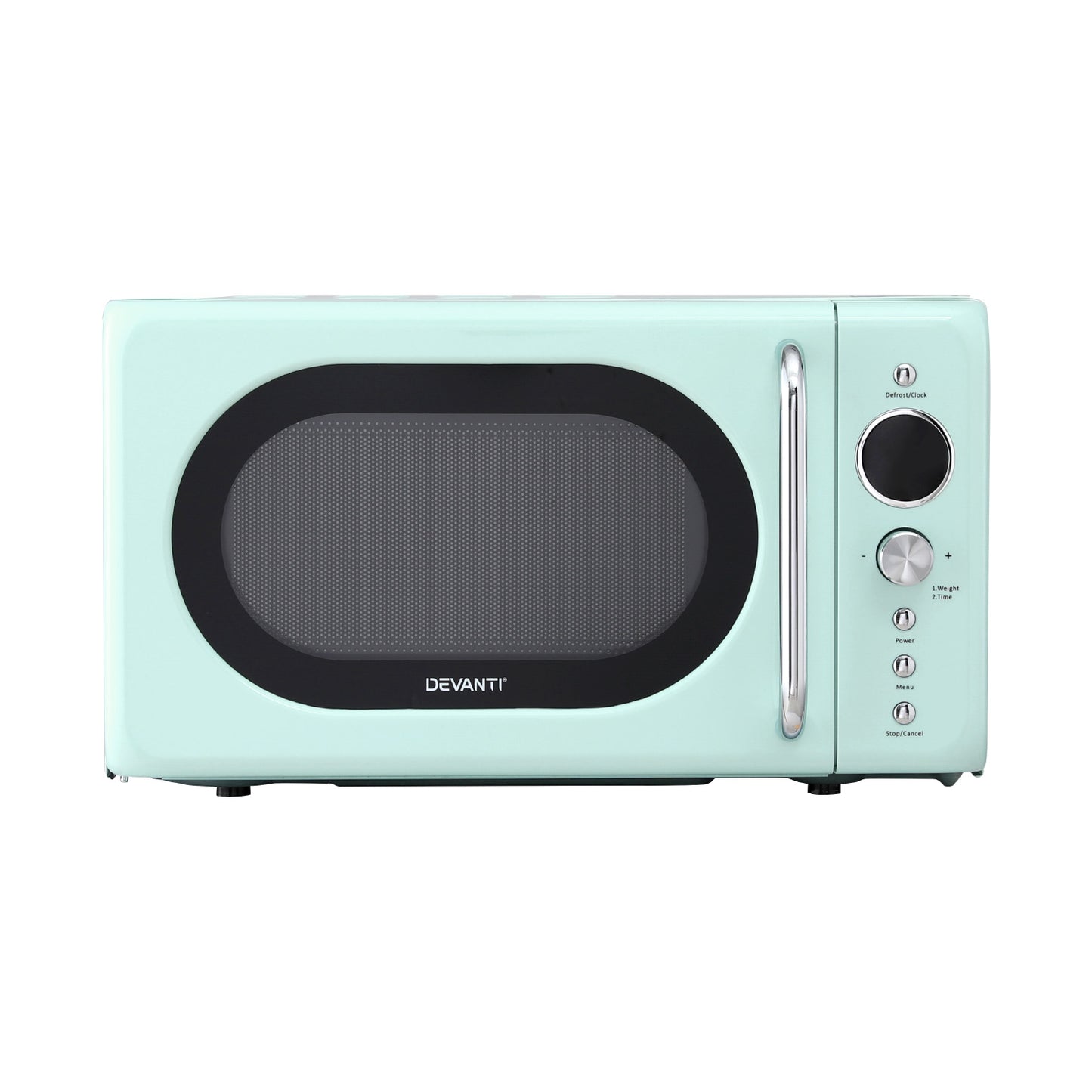 Devanti 20L Microwave Oven 700W Green MIO-EF20L-GN