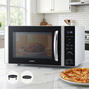 Devanti 30L Microwave Oven 4-IN-1 Air Fryer Convection Grill MIO-H3-BK