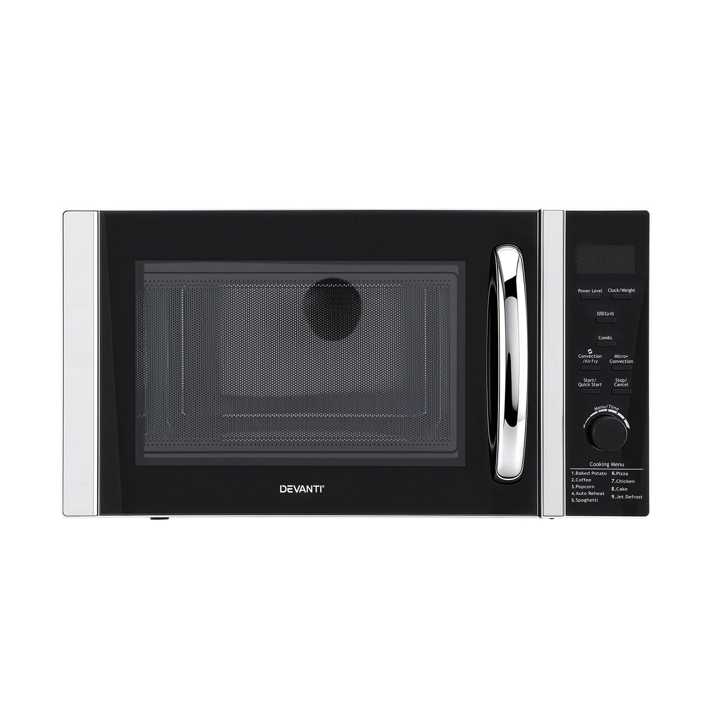 Devanti 30L Microwave Oven 4-IN-1 Air Fryer Convection Grill MIO-H3-BK