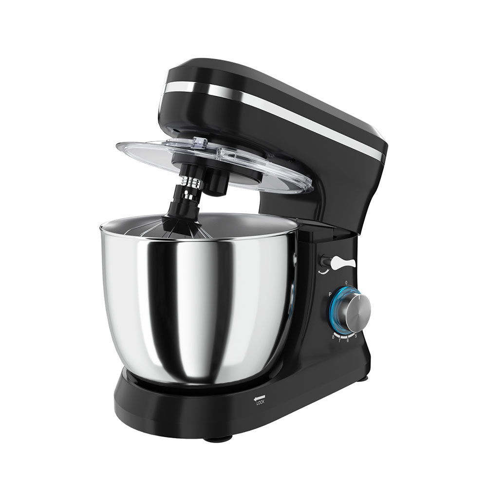 Devanti 3in1 Stand Mixer 8 Speed 5L Mix Master 400W Black MIXER-B-10-BK
