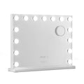 Embellir Makeup Mirror 58x45cm Hollywood Vanity with LED Light Tabletop White MM-E-FRAME-5846LED-WH