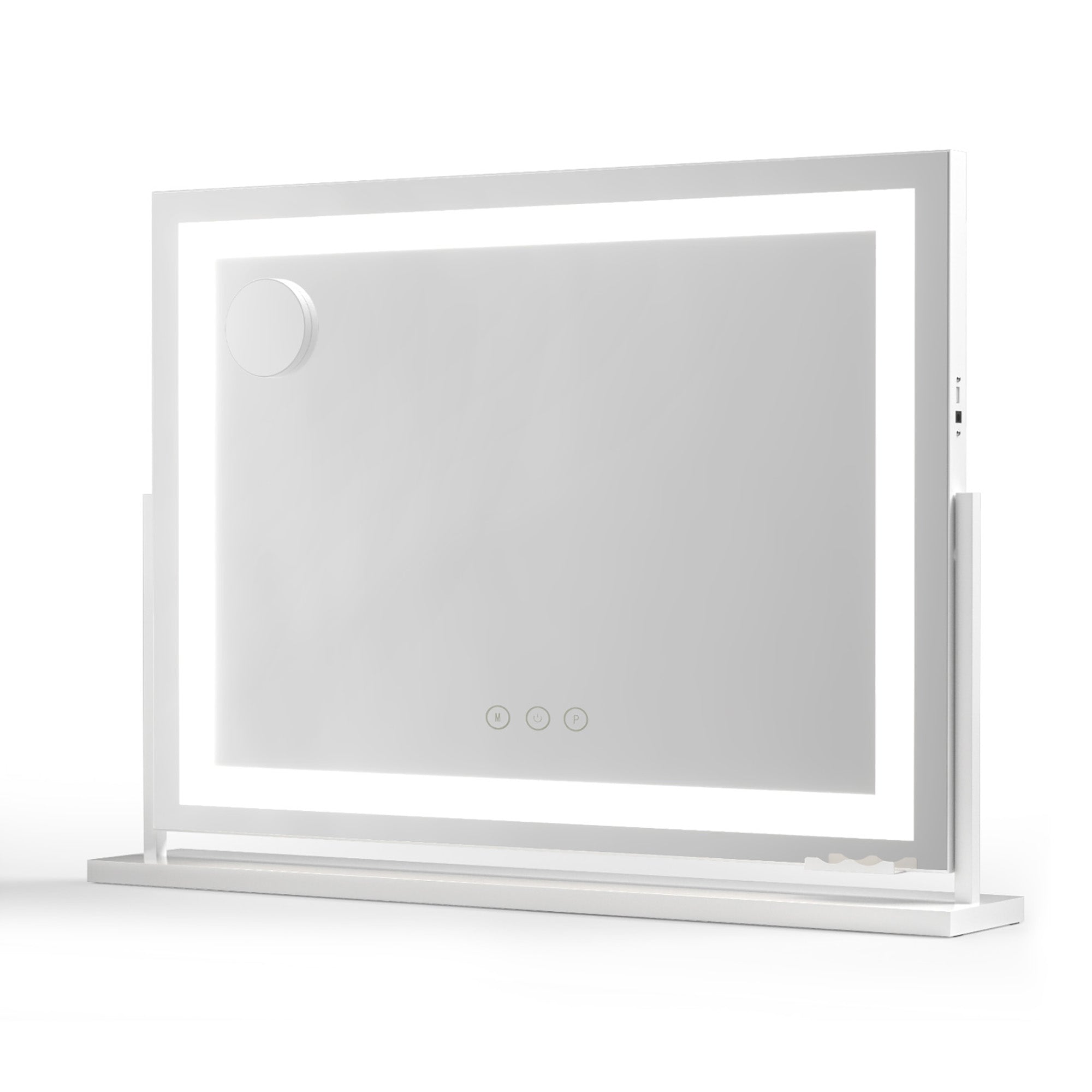 Embellir Makeup Mirror 80x58cm 360~ Rotatable Vanity Mirror with Lights Bright Light Strip Adjustable MM-E-FRAME-5880LED-ZJ