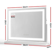 Embellir Makeup Mirror 80x58cm 360~ Rotatable Vanity Mirror with Lights Bright Light Strip Adjustable MM-E-FRAME-5880LED-ZJ
