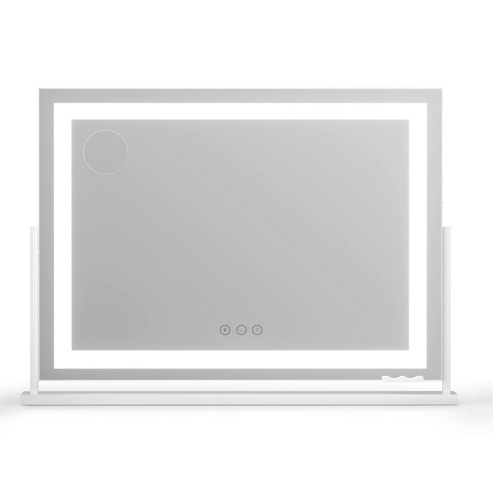 Embellir Makeup Mirror 80x58cm 360~ Rotatable Vanity Mirror with Lights Bright Light Strip Adjustable MM-E-FRAME-5880LED-ZJ