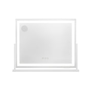 80x65cm Embellir Makeup Mirror Hollywood Vanity with LED Light White Frame MM-E-FRAME-6580LED-WH