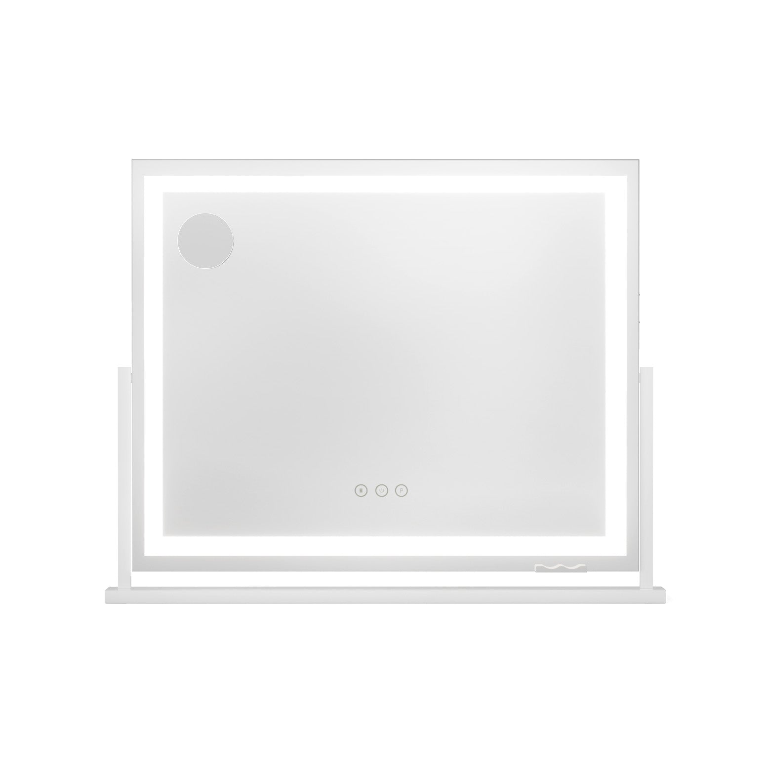 80x65cm Embellir Makeup Mirror Hollywood Vanity with LED Light White Frame MM-E-FRAME-6580LED-WH