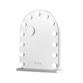 Embellir Makeup Mirror 40x50cm Dressing Vanity LED Bulb Light with 5x Magnification White Arch MM-E-FRAMELS-4050LED-AR