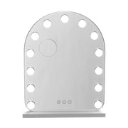 Embellir Makeup Mirror 40x50cm Dressing Vanity LED Bulb Light with 5x Magnification White Arch MM-E-FRAMELS-4050LED-AR