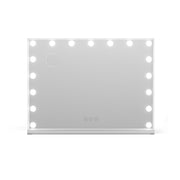 Embellir Makeup Mirror 80x58cm Hollywood Vanity with LED Light Tabletop Wall MM-E-FRAMELS-5880-WH