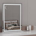 Embellir Bluetooth Makeup Mirror 58x80cm Hollywood Vanity with LED Light Crystal MM-E-FRAMELS-5880LED-VER-BT