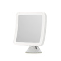 Embellir Makeup Mirror 10X Magnification LED Light Adjustable Rotation Cordless Suction Cup MM-E-STAND-10X-QUAD-WH